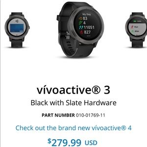 Garmin Fitness watch